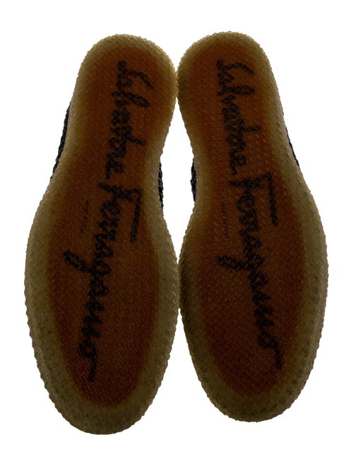 Salvatore Ferragamo Leather Espadrilles