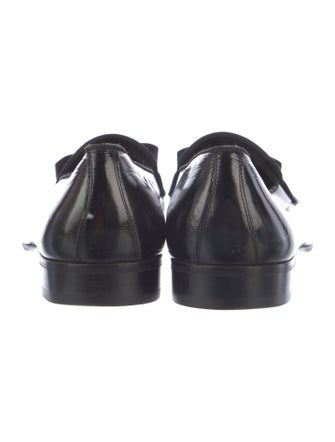 Salvatore Ferragamo Patent Leather Loafers