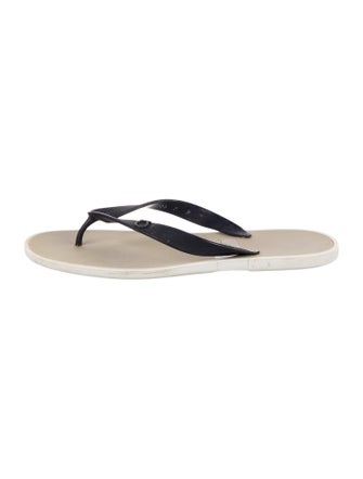 Salvatore Ferragamo Rubber Flip Flops