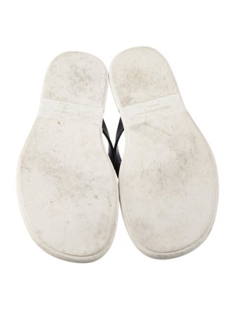 Salvatore Ferragamo Rubber Flip Flops