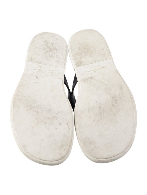 Salvatore Ferragamo Rubber Flip Flops