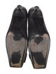Salvatore Ferragamo Satin Grosgrain Trim Flats