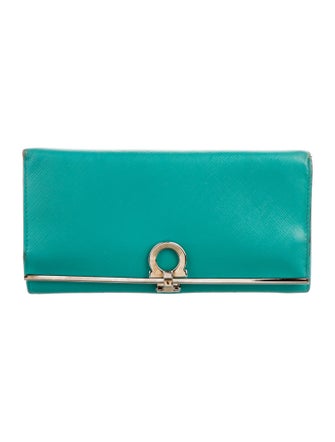 Salvatore Ferragamo Leather Continental Wallet