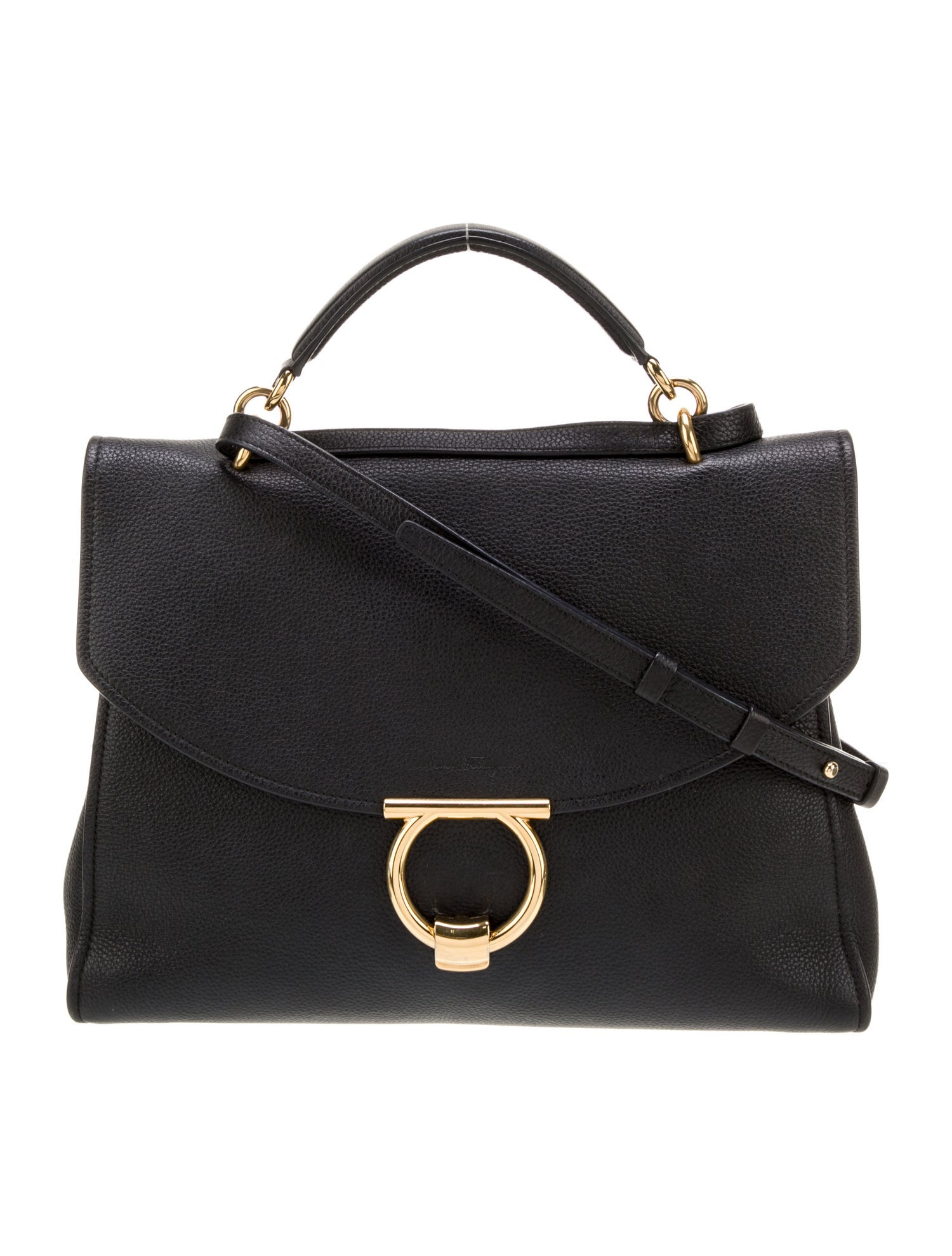 Salvatore Ferragamo Leather Shoulder Bag
