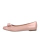 Salvatore Ferragamo Vara Bow Accent Patent Leather Ballet Flats