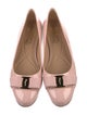 Salvatore Ferragamo Vara Bow Accent Patent Leather Ballet Flats