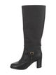Salvatore Ferragamo Leather Riding Boots