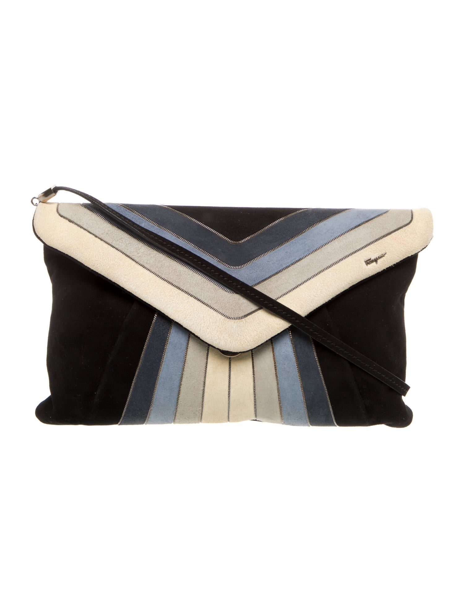 Salvatore Ferragamo Suede Messenger Bag