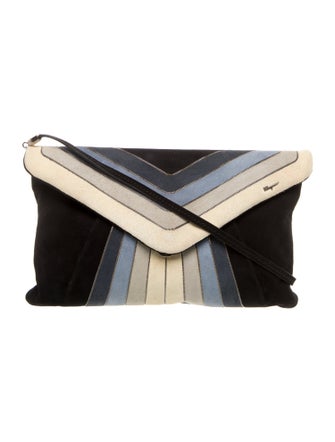 Salvatore Ferragamo Suede Messenger Bag