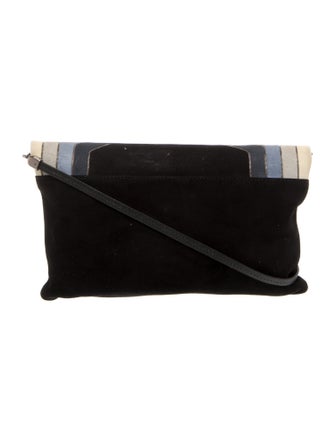 Salvatore Ferragamo Suede Messenger Bag