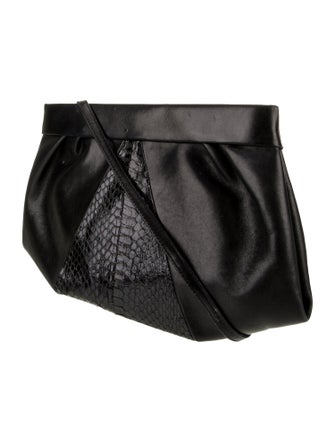 Salvatore Ferragamo Leather Clutch