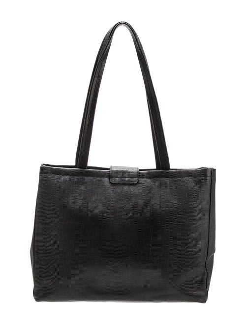 Salvatore Ferragamo Embossed Leather Shoulder Bag