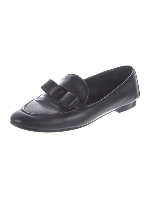 Salvatore Ferragamo Vara Bow Accent Leather Loafers