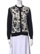Salvatore Ferragamo Floral Print Crew Neck Sweater