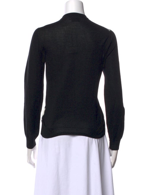 Salvatore Ferragamo Floral Print Crew Neck Sweater