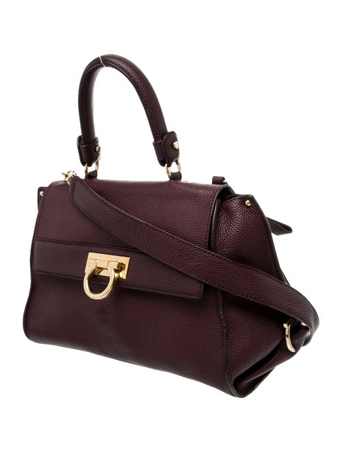 Salvatore Ferragamo Gancini Top Handle Bag