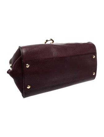 Salvatore Ferragamo Gancini Top Handle Bag