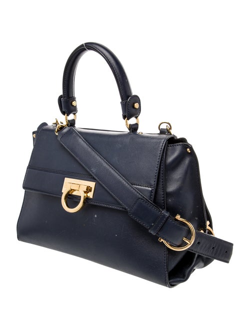 Salvatore Ferragamo Gancio Top Handle Bag