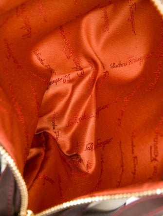 Salvatore Ferragamo Nylon Top Handle Bag