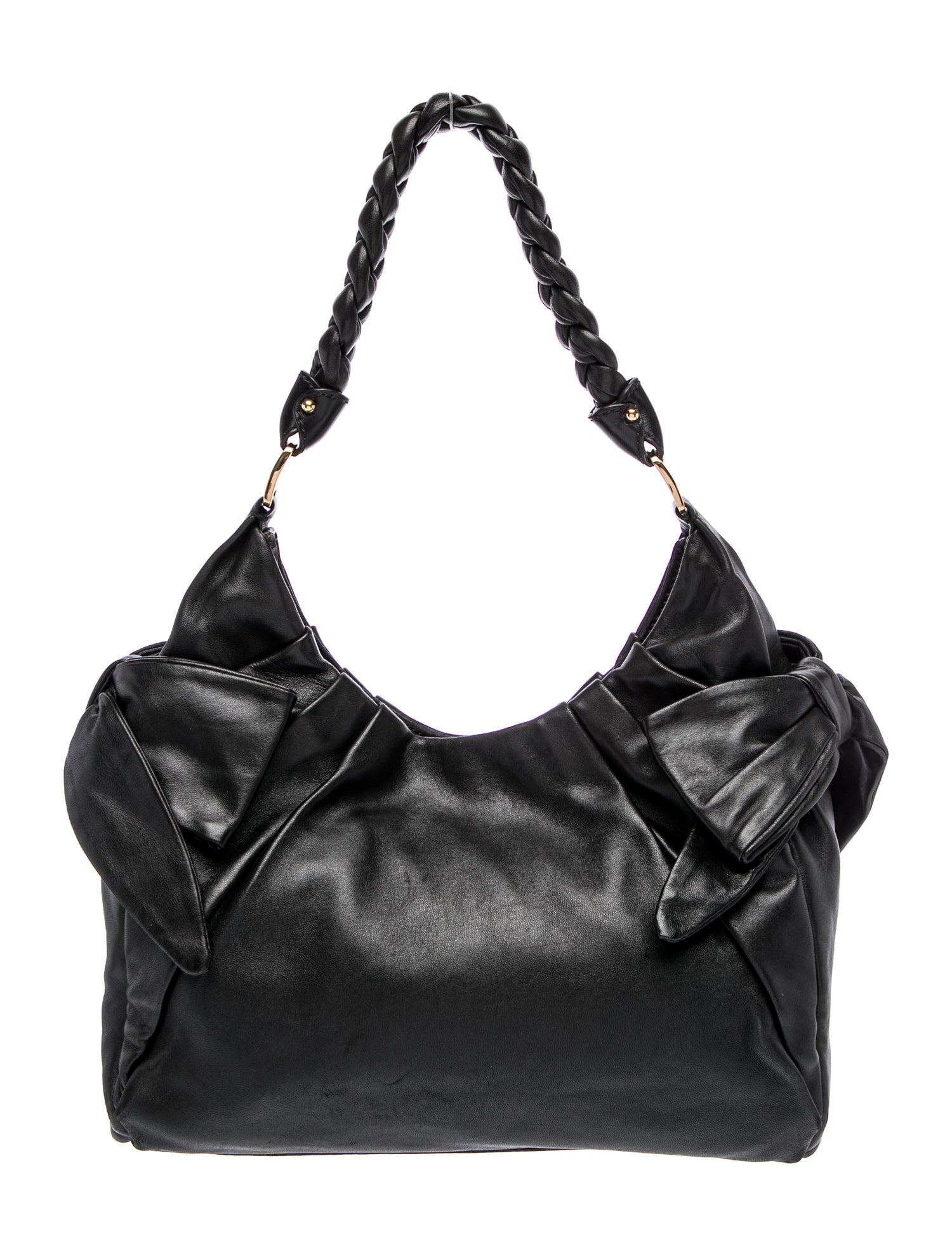 Salvatore Ferragamo Leather Top Handle Bag