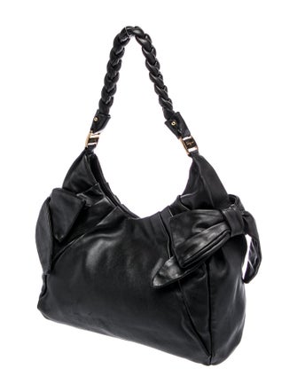 Salvatore Ferragamo Leather Top Handle Bag