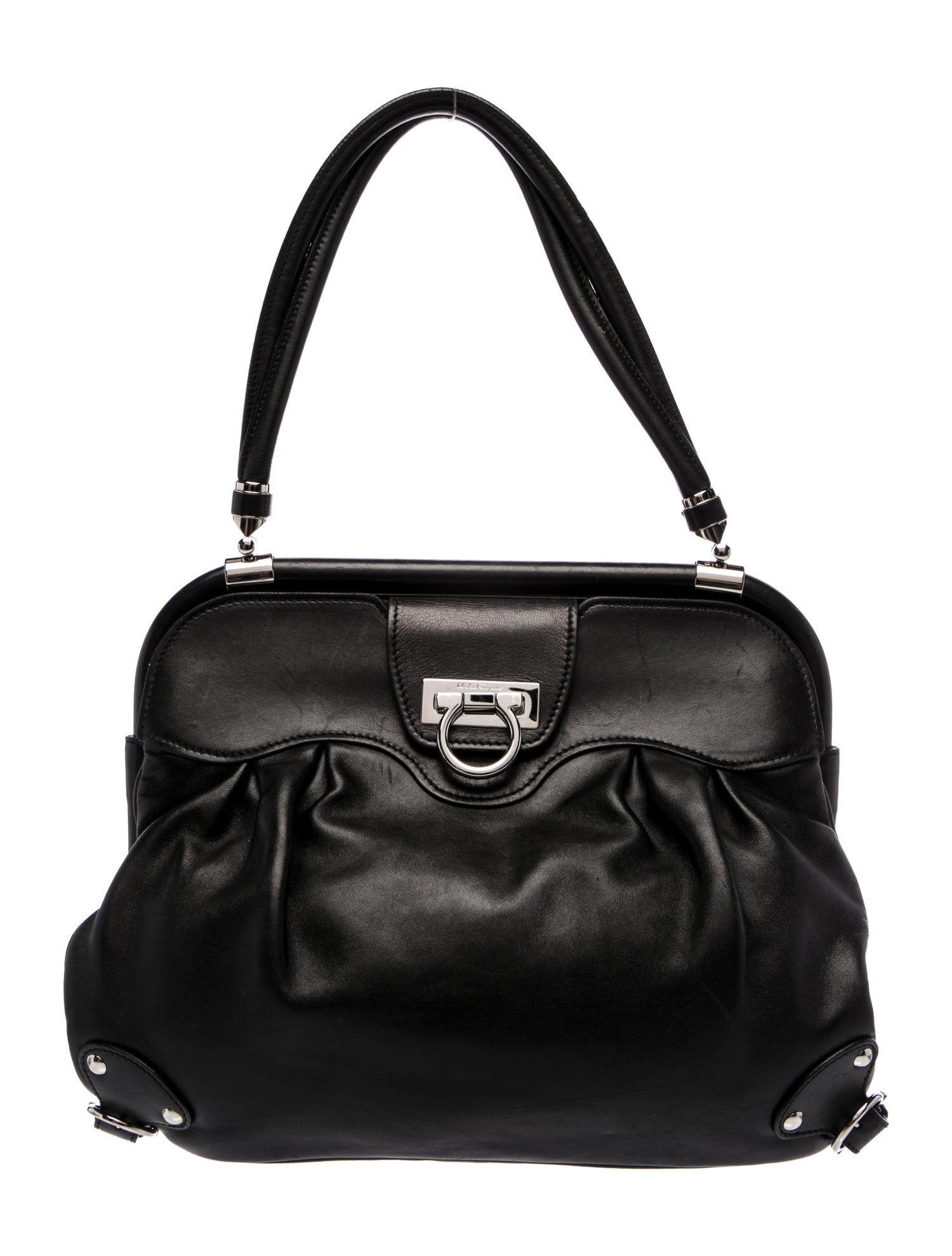 Salvatore Ferragamo Leather Shoulder Bag