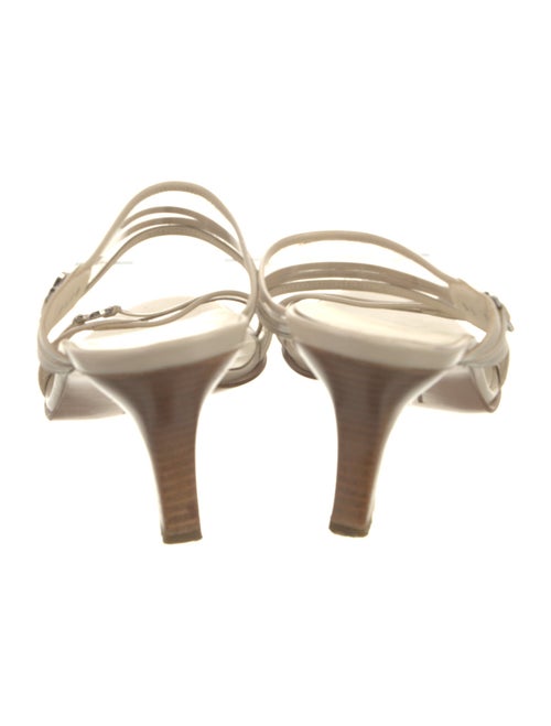 Salvatore Ferragamo Leather Slides