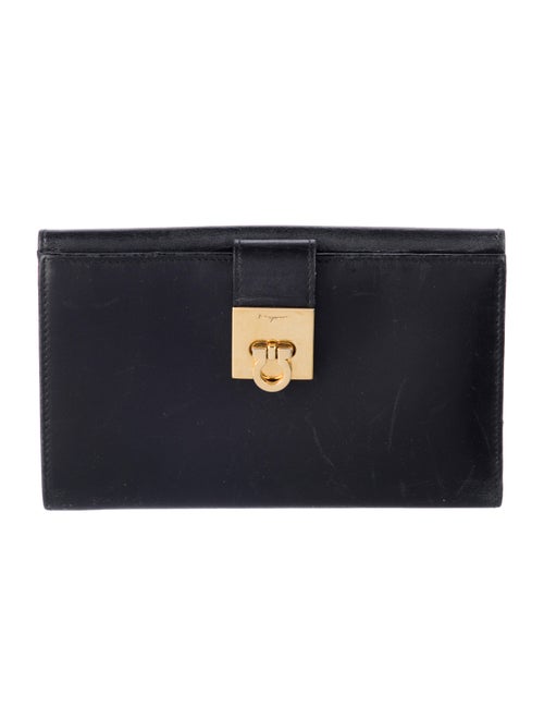 Salvatore Ferragamo Leather Card Holder