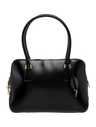 Salvatore Ferragamo Leather Top Handle Bag