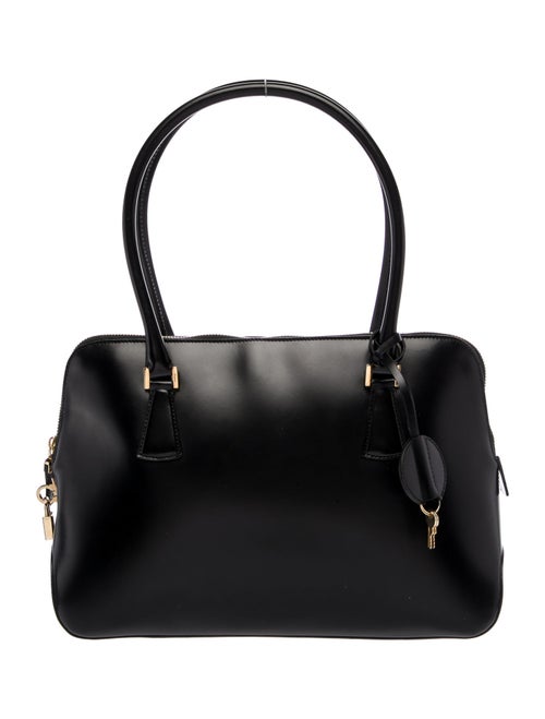 Salvatore Ferragamo Leather Top Handle Bag