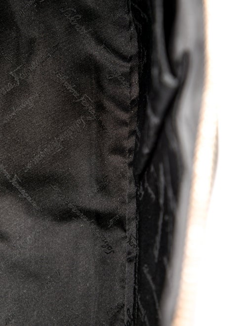 Salvatore Ferragamo Leather Top Handle Bag