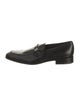 Salvatore Ferragamo Leather Monk Straps