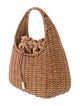 Salvatore Ferragamo Wicker Top Handle Bag