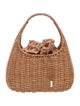 Salvatore Ferragamo Wicker Top Handle Bag