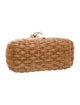 Salvatore Ferragamo Wicker Top Handle Bag