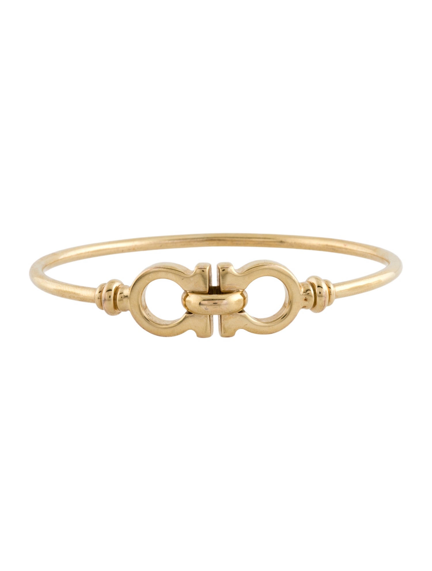 Salvatore Ferragamo Gancini Bangle Bracelet