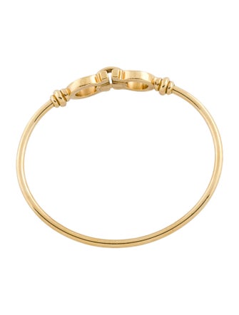 Salvatore Ferragamo Gancini Bangle Bracelet