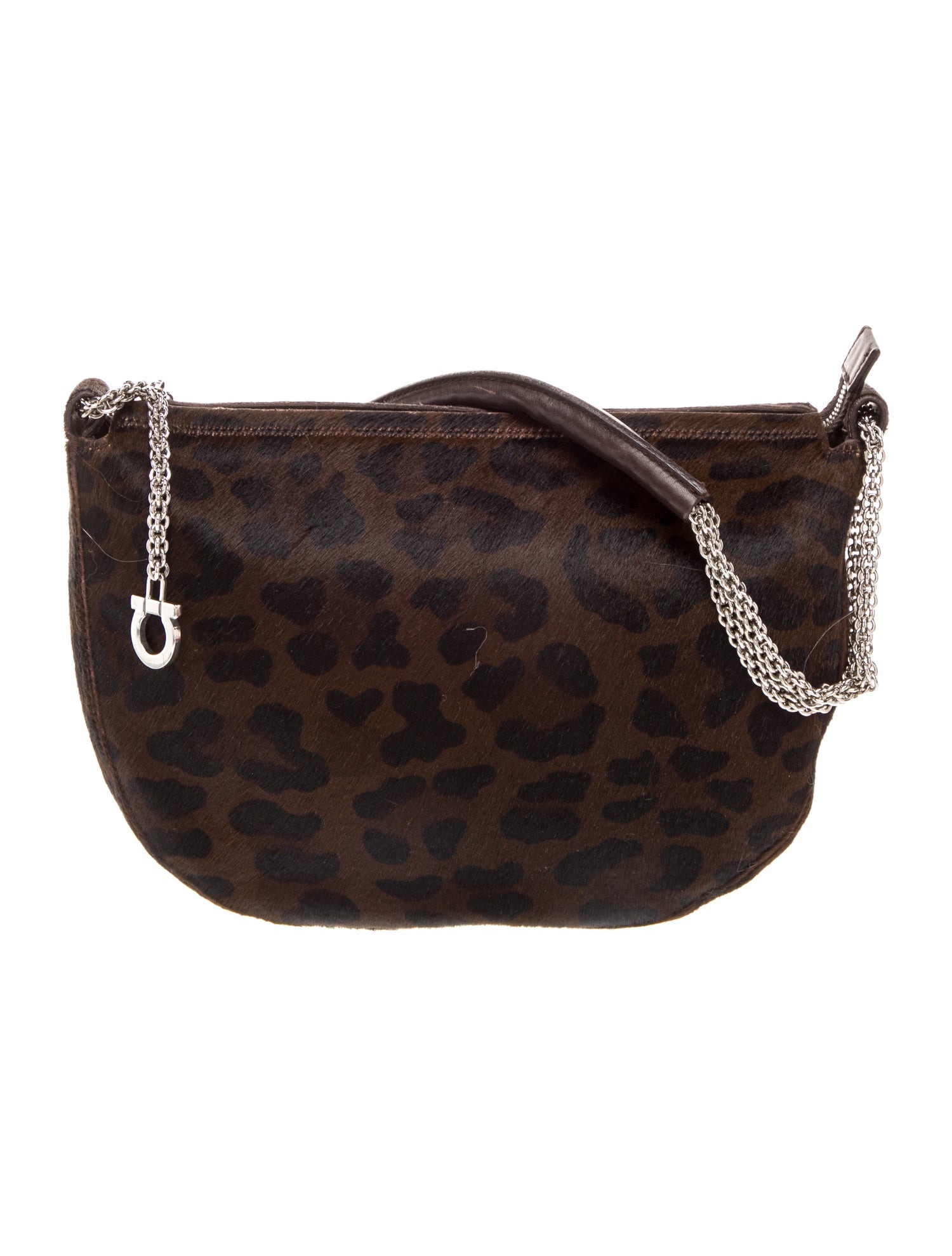 Salvatore Ferragamo Fur Shoulder Bag