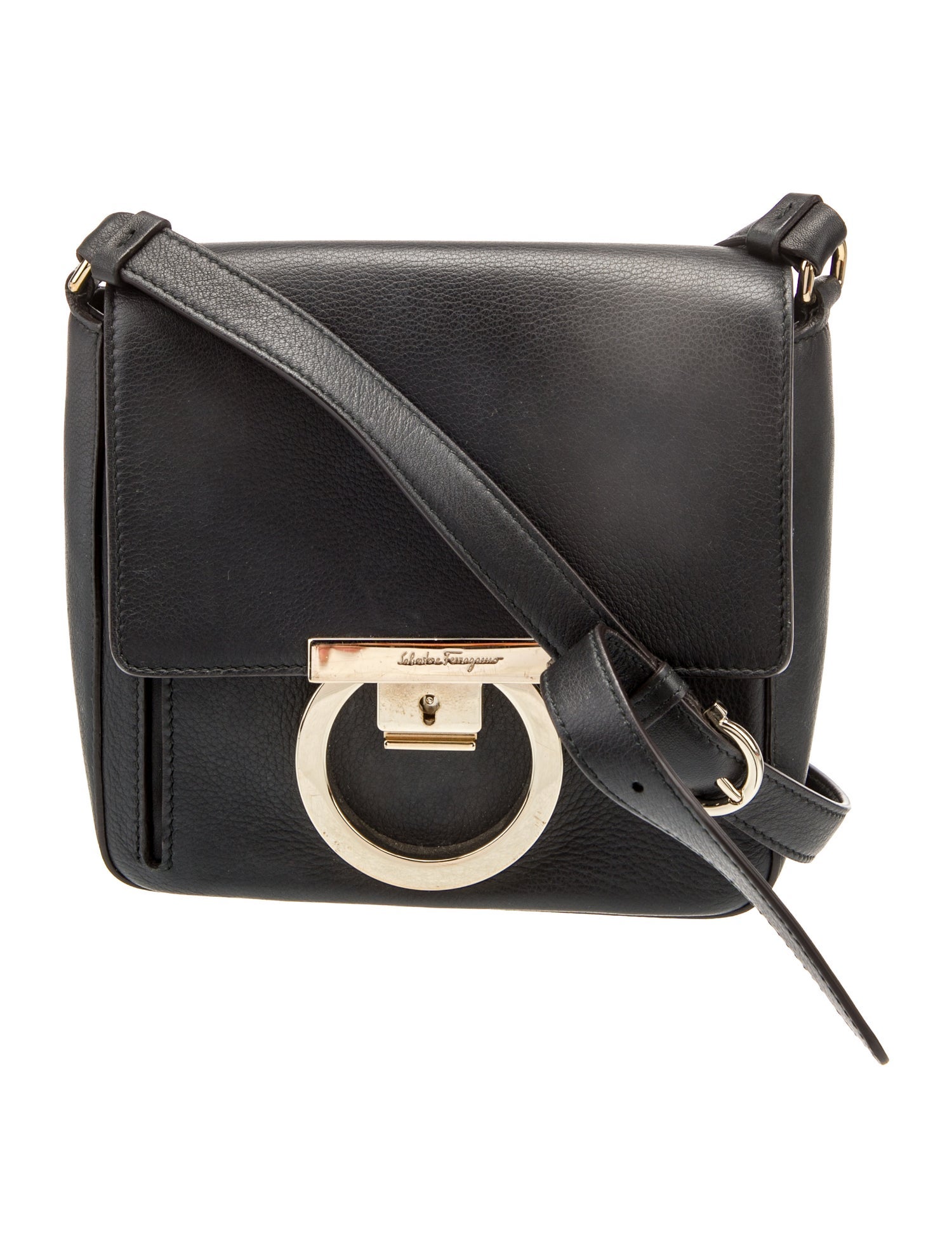 Salvatore Ferragamo Gancio Shoulder Bag