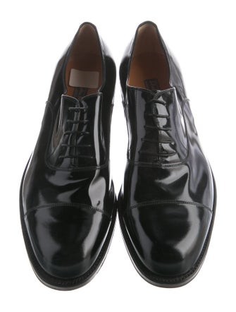 Salvatore Ferragamo Leather Oxfords