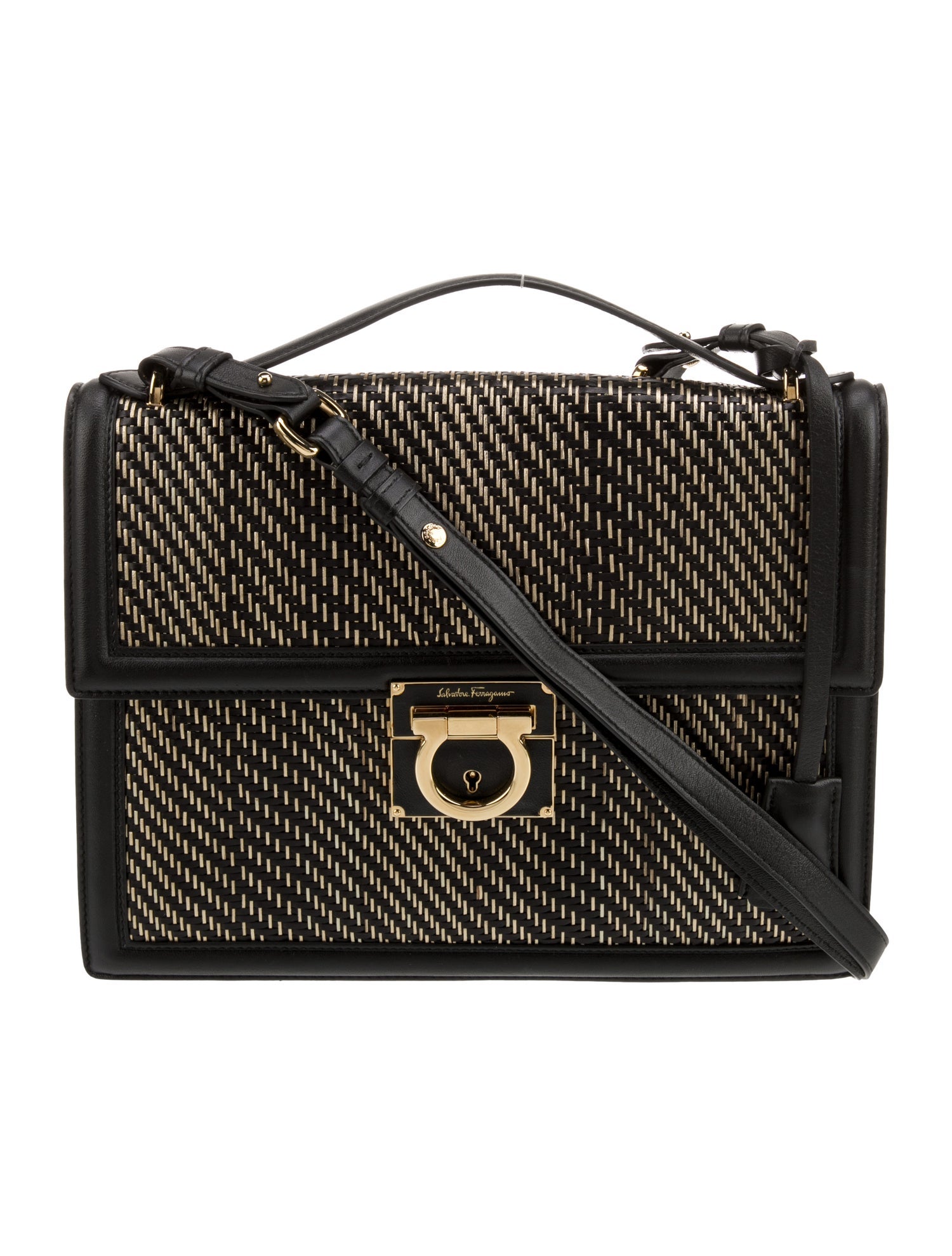 Salvatore Ferragamo Gancini Shoulder Bag