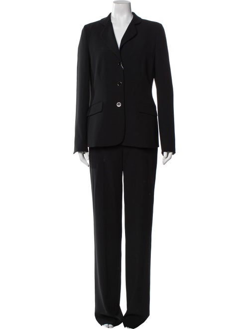 Salvatore Ferragamo Raw-Edge Trim Pantsuit