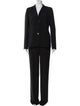 Salvatore Ferragamo Raw-Edge Trim Pantsuit