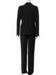 Salvatore Ferragamo Raw-Edge Trim Pantsuit