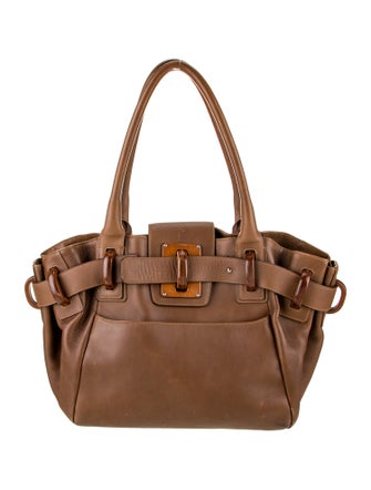 Salvatore Ferragamo Leather Shoulder Bag