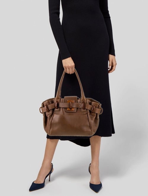 Salvatore Ferragamo Leather Shoulder Bag