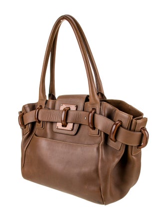 Salvatore Ferragamo Leather Shoulder Bag