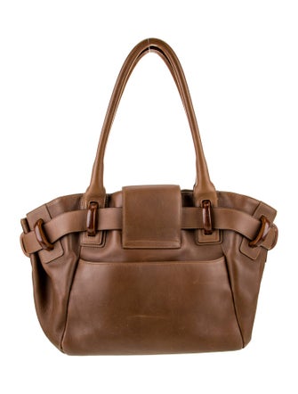 Salvatore Ferragamo Leather Shoulder Bag