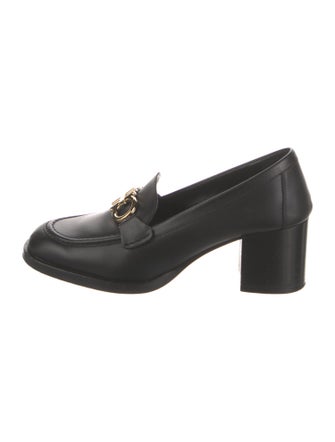 Salvatore Ferragamo Gancini Logo Leather Pumps