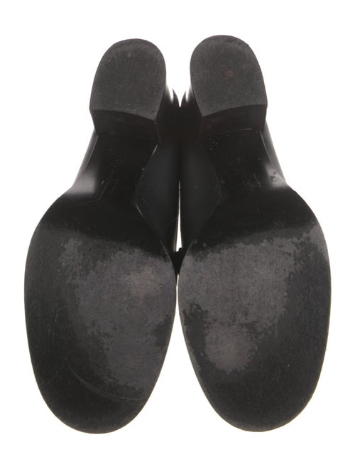 Salvatore Ferragamo Gancini Logo Leather Pumps